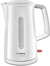 Bosch TWK3A011 Hervidor de Agua- 1.7 litros- 2400 W- Color Blanco